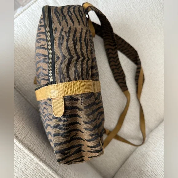 Fendi zebra print backpack - Picture 6 of 14